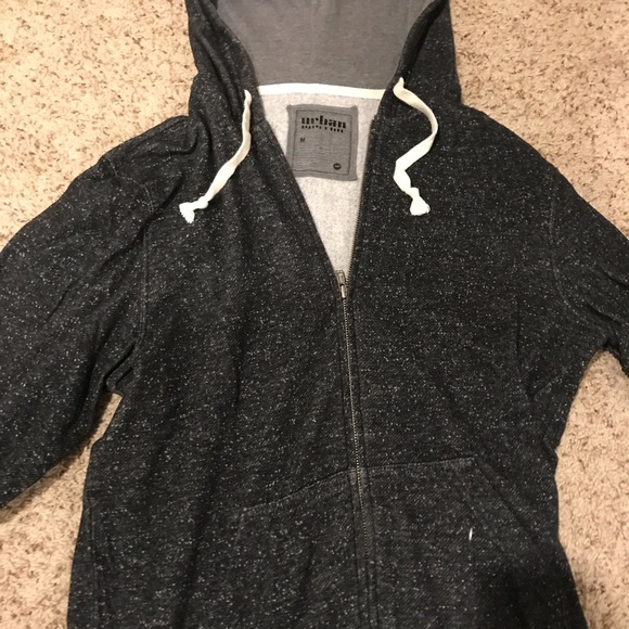 Gray Zip Up Sweatshirt - Picture 1 of 2